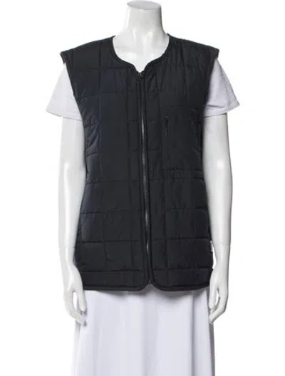 Pre-owned Rains Vest In Blue