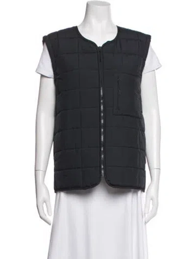 Pre-owned Rains Vest In Blue