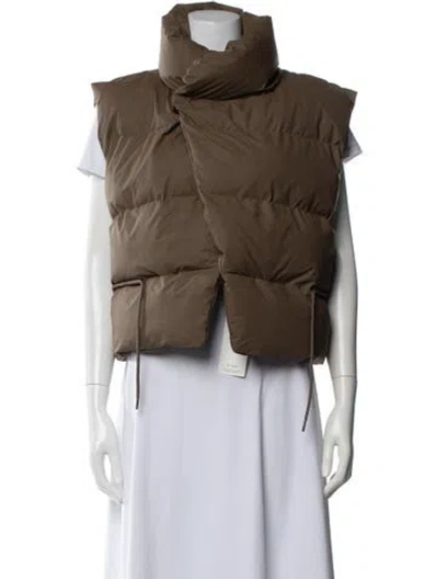 Pre-owned Rains Vest In Neutral