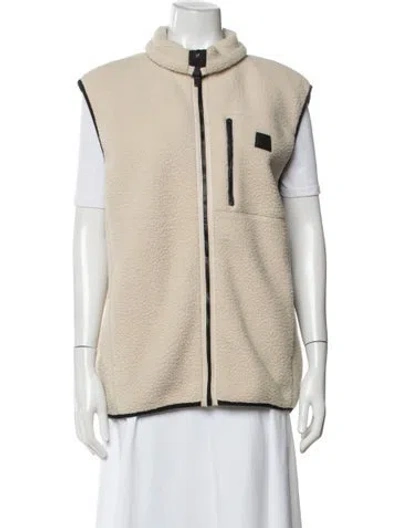 Pre-owned Rains Vest In Neutrals