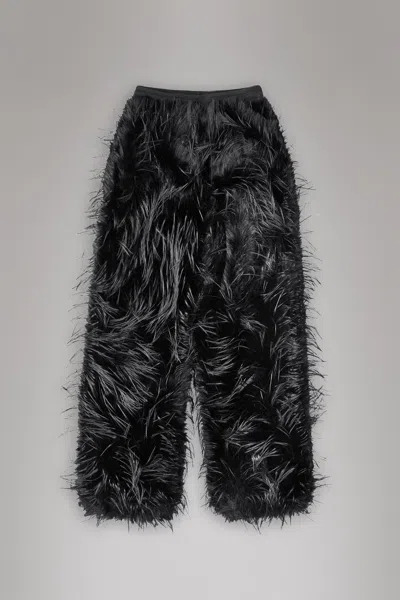 Rains Vision Fleece Pants In Black