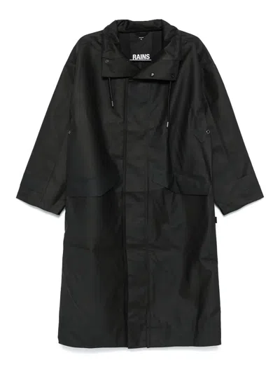 Rains Vision Longer Jacket In Black