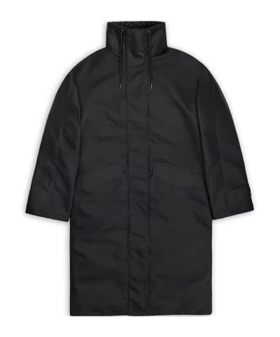 Rains Vision Longer Jacket In Black