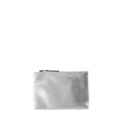 Rains W3 Cosmetic Bag - Synthetic - Mirror In Grey