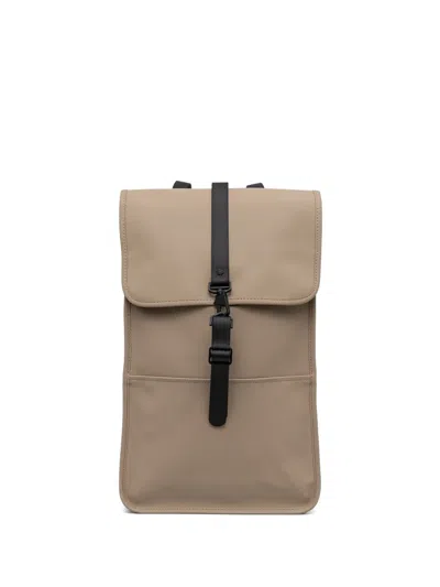 Rains W3 Flap Backpack In Neutral