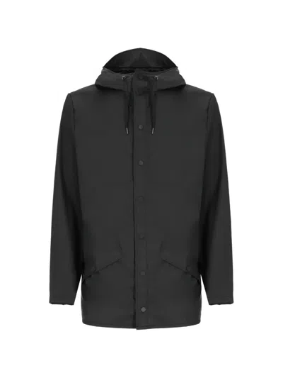 Rains "w3" Jacket In Black