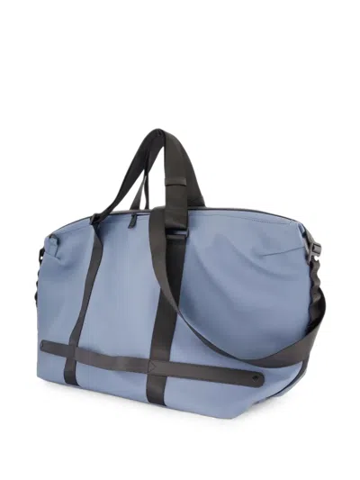 Rains W3 Otg Weekend Duffle Bag In Blue