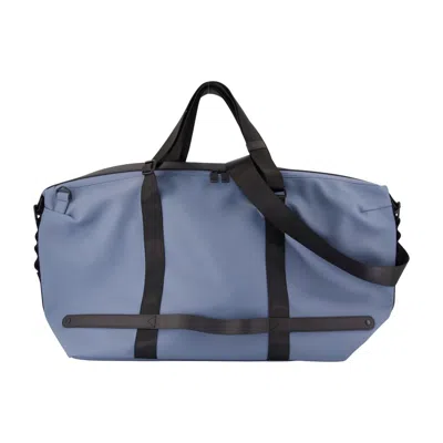 Rains W3 Otg Weekend Duffle Bag In Blue