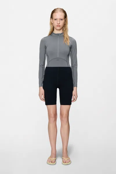 Rains Warm-up Half Tights In Black