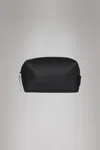 Rains Wash Bag Large In Black