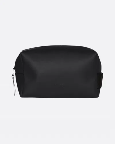 Rains Wash Bag Large In Black