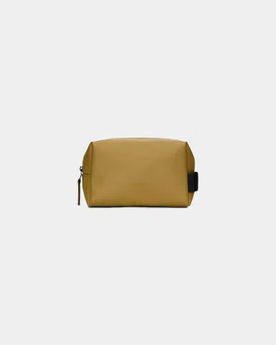Rains Wash Bag Small In Gold