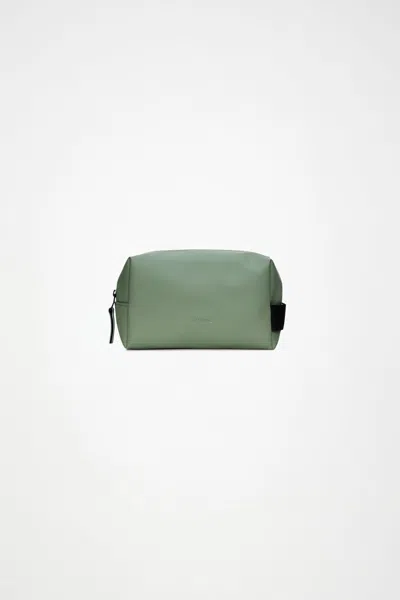 Rains Wash Bag Small In Green