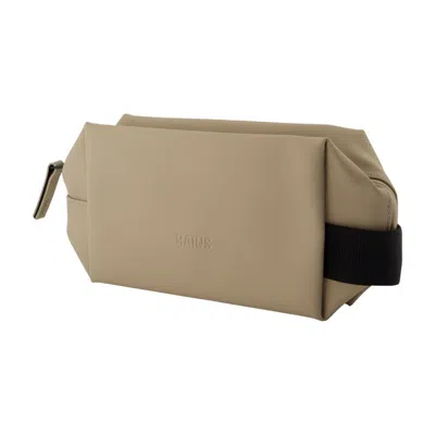 Rains Wash Bag Small W3 Pouch In Nude