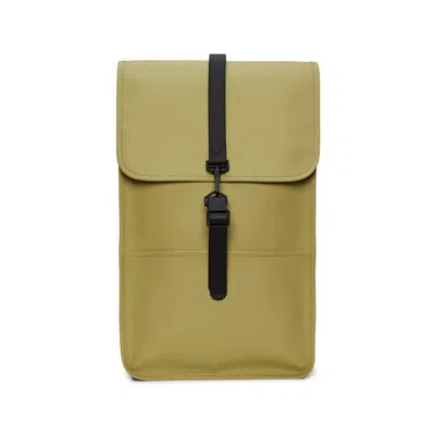 RAINS RAINS WATER-RESISTANT FABRIC BACKPACK - KHAKI