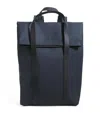 Rains Waterproof 2-way Tote Backpack In Blue