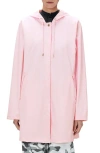 Rains Waterproof A-line Rain Jacket In Candy