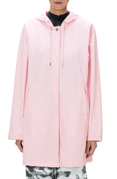 Rains Waterproof A-line Rain Jacket In Candy