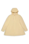 Rains Waterproof A-line Rain Jacket In Gleam