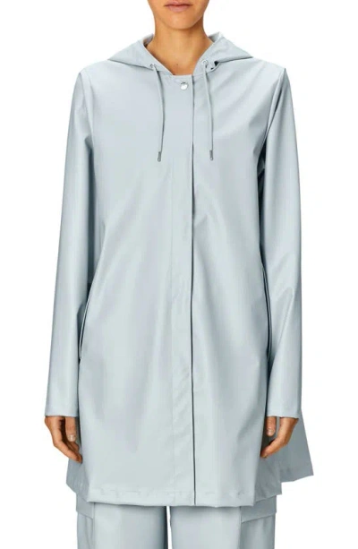 Rains Waterproof A-line Rain Jacket In Wind