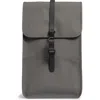 Rains Waterproof Backpack In Gray