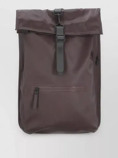 Rains Waterproof Backpack Mesh Back Top Handle