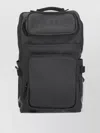 Rains Waterproof Backpack Top Handle Adjustable Straps In Black