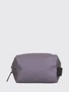 Rains Waterproof Beauty Case In Polyester In Purple