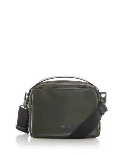 Rains Waterproof Box Bag In Green