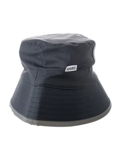 Pre-owned Rains Waterproof Bucket Hat In Blue