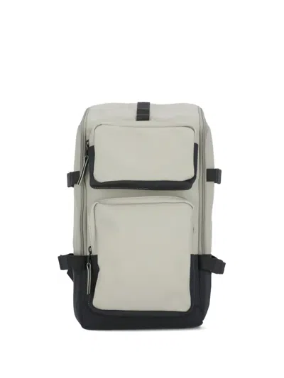 Rains Waterproof Cargo Backpack In Neutral