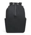 Rains Waterproof Clip Front Backpack In Black