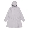 Rains Curve Jacket In Gray