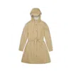 Rains Waterproof Curve W Jacket - Sand