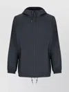 Rains Waterproof Hooded Jacket With Elastic Cuffs In Black