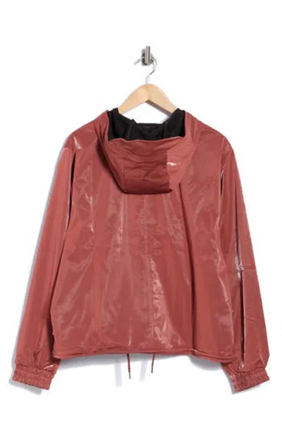Rains Waterproof Hooded Rain Jacket In Pink