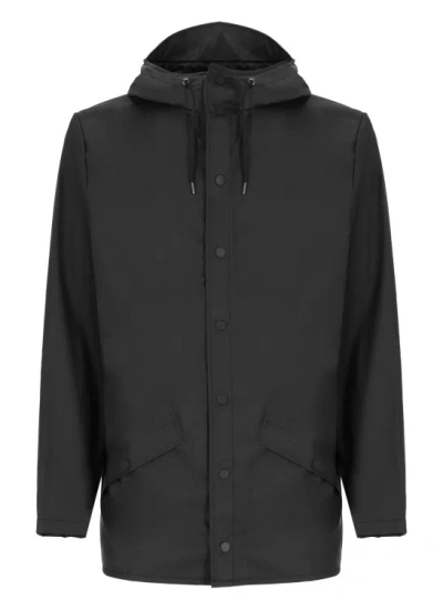 Rains Waterproof Jacket In Black