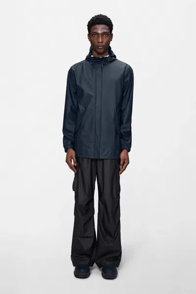 Rains Waterproof Jacket Ra18010 In Blue