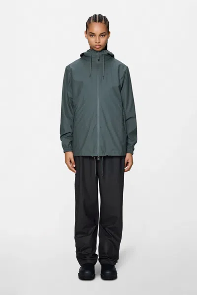 Rains Waterproof Jacket Ra18370 In Gray