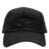 Rains Waterproof Nylon 5 Panel Ripstop Cap In Black