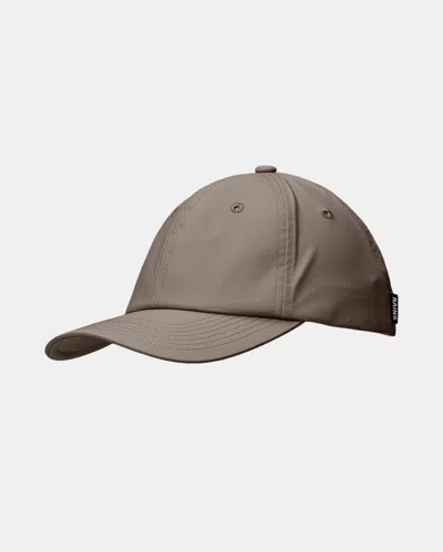 Rains Waterproof Six Panel Cap In Brown