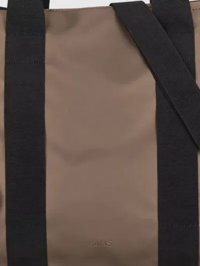 Rains Waterproof Tote Bag In Brown