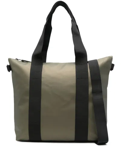 Rains Waterproof Tote Bag In Green
