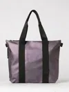 Rains Waterproof Tote Bag In Polyester In Purple