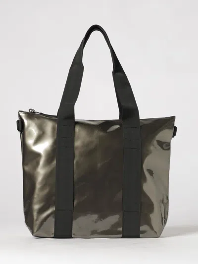 Rains Waterproof Tote Bag In Polyester In Gray