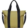 Rains Waterproof Tote Bag In Khaki
