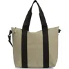 Rains Waterproof Tote Bag In Sand