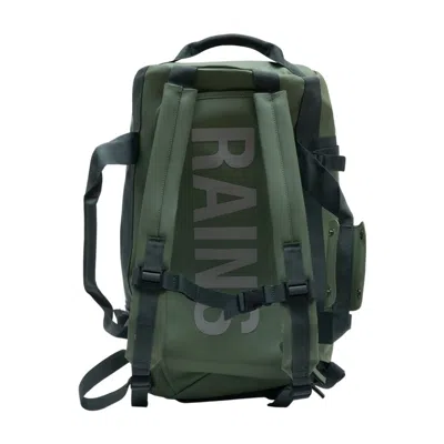 Rains Water-resistant Synthetic Backpack In Green