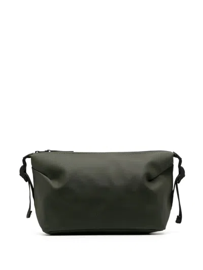 Rains Weekend Wash Bag In Green