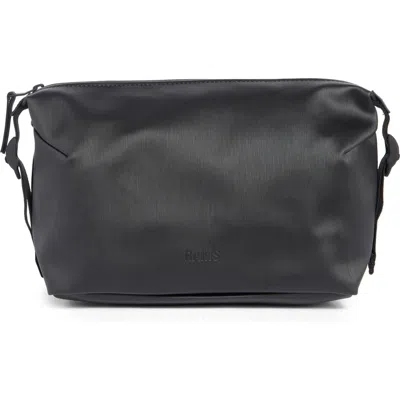 Rains Weekend Waterproof Toiletry Bag In Black